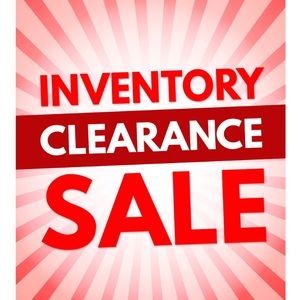 Huge closet clean out sale!!